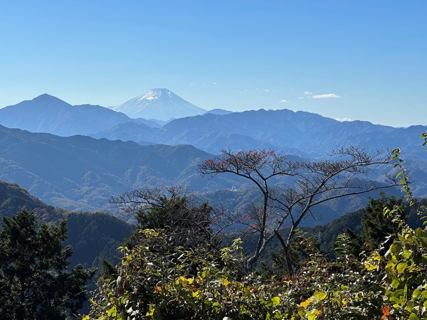 Mt. Takao Mt. Fuji uitzicht Japan